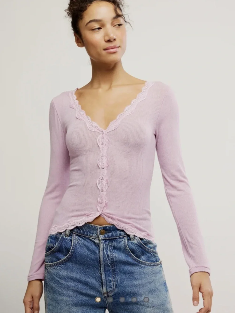 Free People Big Love Rib Cardigan